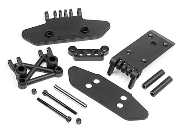 115760 Baja 5R - FRONT BUMPER MOUNT SET