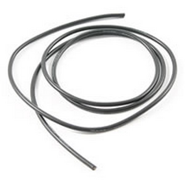 12awg SILICONE WIRE BLACK (100cm)