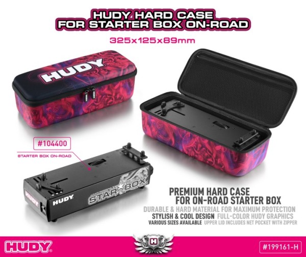 HUDY Tasche HARD CASE 325x125x89MM STARTER BOX ON