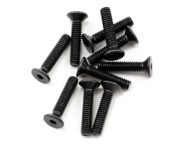 ProTek RC 2.5x12mm Flachkopfschrauben (10)