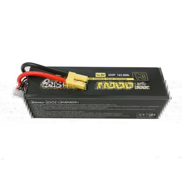 Gensace Extreme Bashing LiPo 4S 14.8V-11000 EC5 - 178x52x53mm 985g