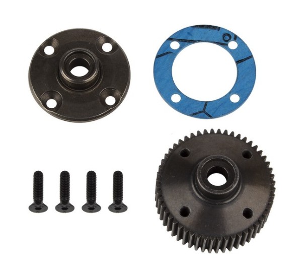 72004 Asso DR10M Metal Gear Differential Case Set,