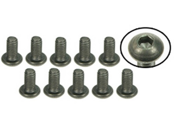 TS-BSM306M M3x6 Titanium Button Head Hex Socket
