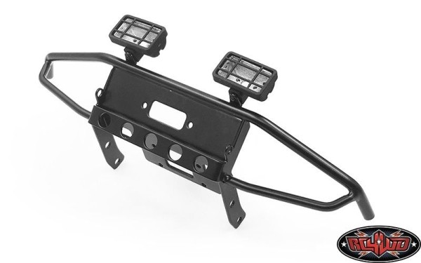 RC4WD Guardian Steel Front Winch Bumper IPF Lights