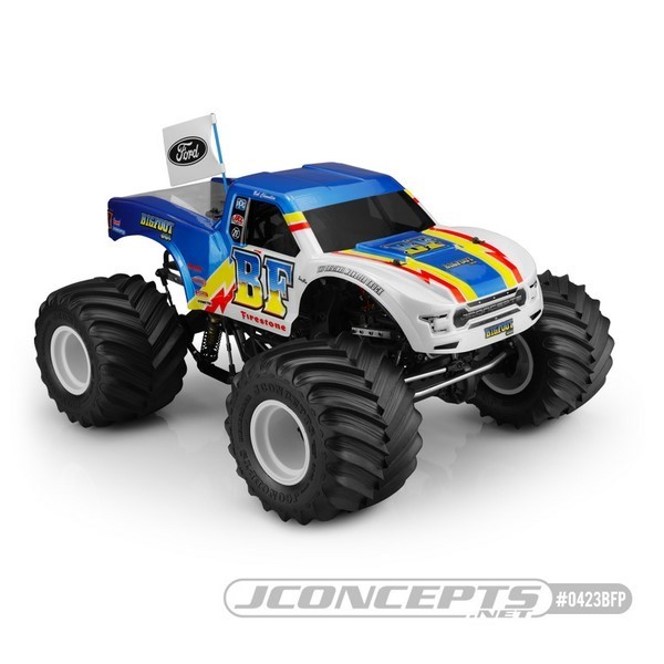 JConcepts 2020 Ford Raptor body - BF Power logo MT Karosserie