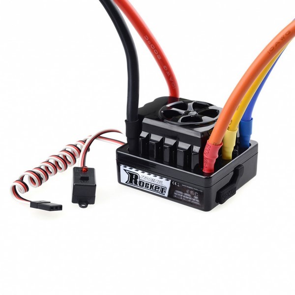 SP-ZT-100004-00 80A E Brushless Sensorless Fahrtenregler ESC für 1/8 Autos 2-6S Lipo