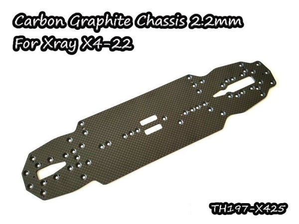 Vigor Kohlefaser Chassis 2.25mm Xray X4-2022