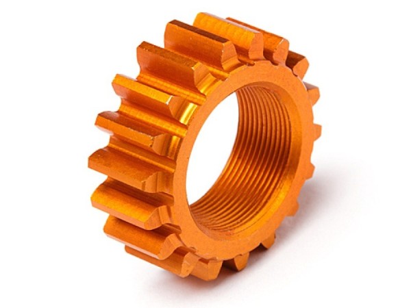 106630 THREADED PINION 18Tx12mm (1M) (ORANGE)