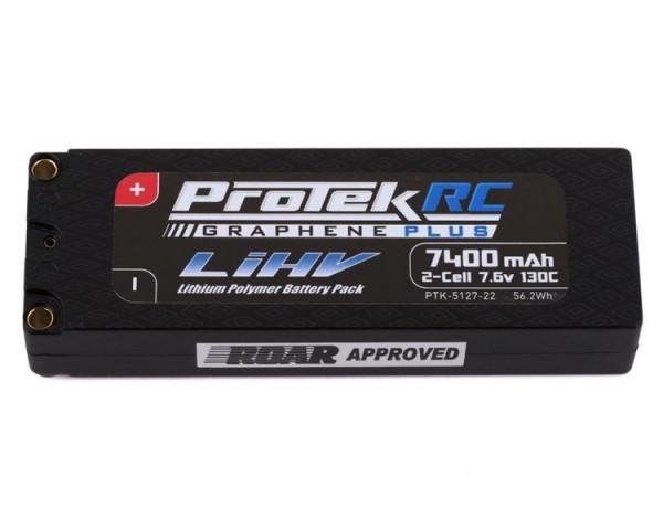 ProTek RC 2S 7.6V/7400mAh 130C Low IR Si-Graphene