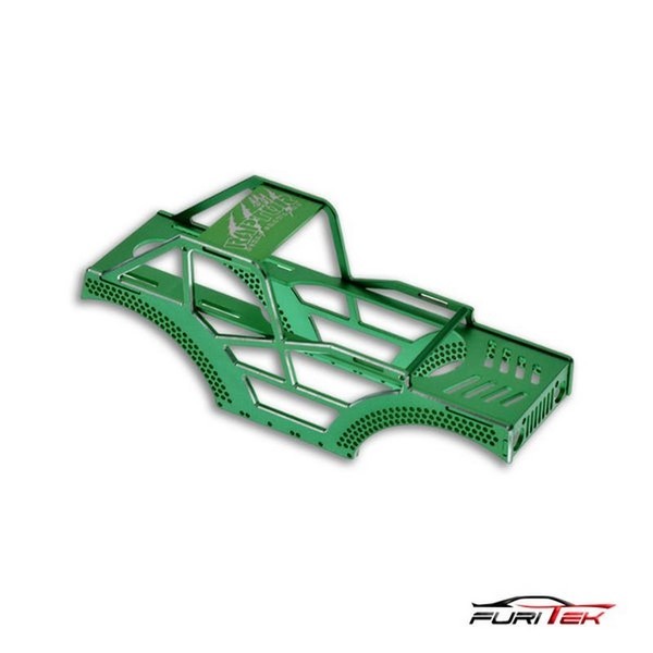 FURITEK RAPTOR ALU FRAME KIT SCX24 CRAWLERS - Grün