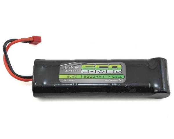 EcoPower 7-Cell 8.4V/5000mAh NiMH Stick Pack