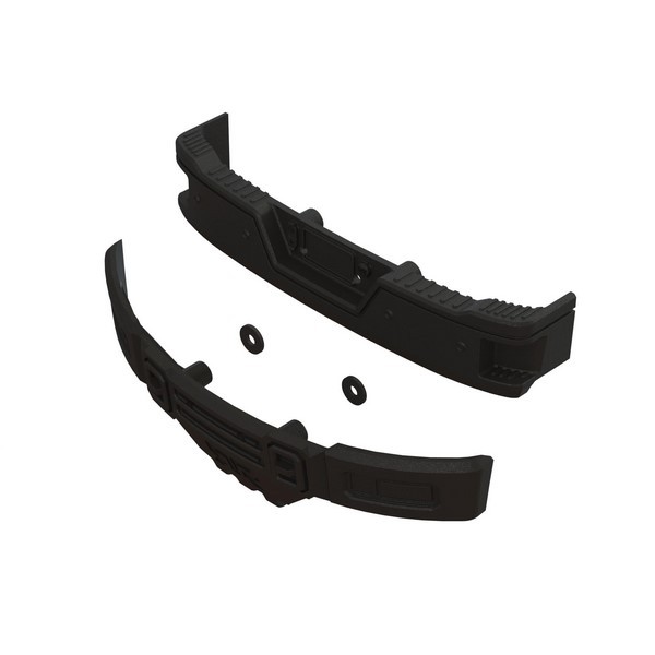 ARA320460 Arrma Bumper Set Black