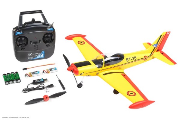 EZ-Wings Mini SF-260 Siai Marchetti RTF 450mm 1+1 LiPo Akku USB - Ladekabel