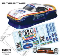 TeamC 1/10 PORSCHE 959 Karosserie Radstand 210mm  M-CHASSI