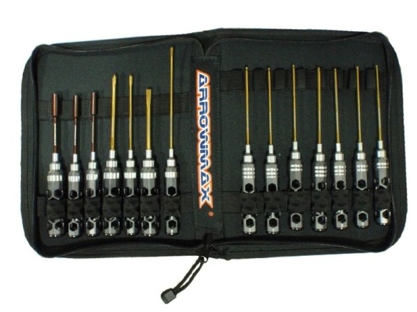 199407 Arrowmax Honeycomb Werkzeug Set 14pcs/Etui
