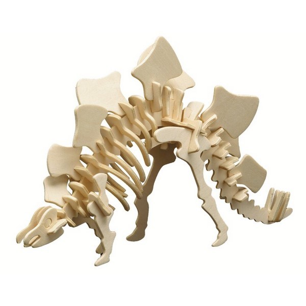 SIVA TOYS Holzbausatz Stegosaurus Teile: 44