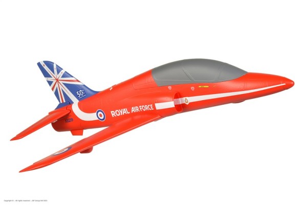 Arrows RC Bae Hawk Flugzeug 50mm PNP mit Vector Gyro System (Rot)