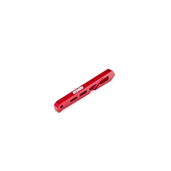 ARA320566 Rear Center Chassis Brace Alu 87mm Red