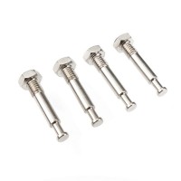 Revolution Design RC8B4.1/RC8B4 Titanium Lower Shock Mounting Screws (4pcs)