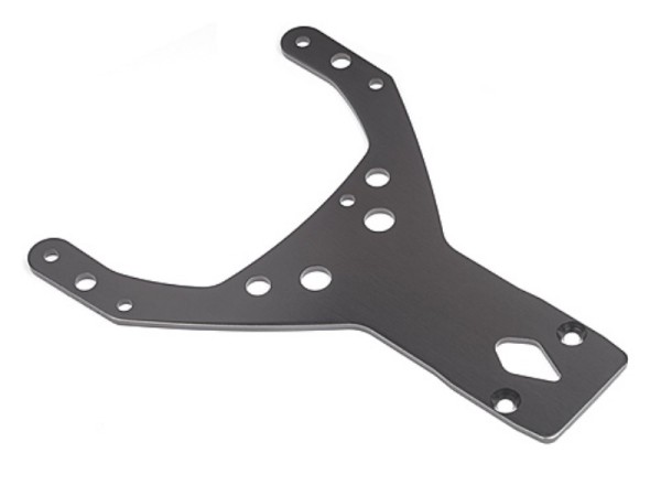 115758 Baja 5R - FRONT UPPER PLATE (GUNMETAL)