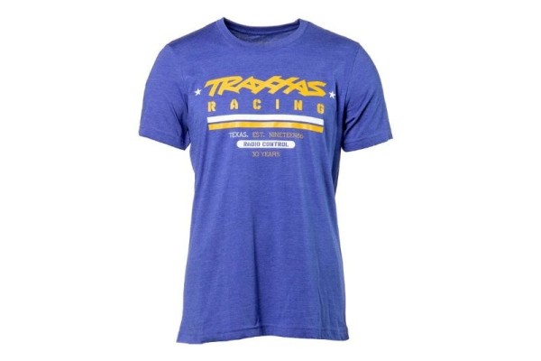 1382-2XL Traxxas HERITAGE TEE HEATHER BLUE 2XL