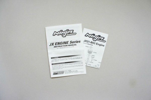 JX19005 Mugen Instruction Manual JX21-B03