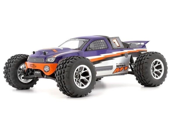 7170 KAROSSERIE NITRO MT-1 TRUCK (OFF-ROAD) (Unlackiert Klar)