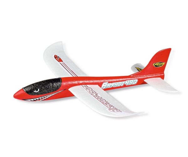 Carson Modellsport Wurfgleiter Airshot 490 rot