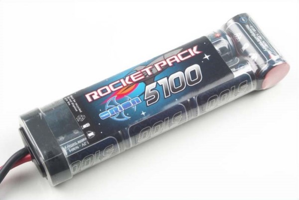 10337 Rocket Pack 5100 8.4 V NiMH Tamiya Plug