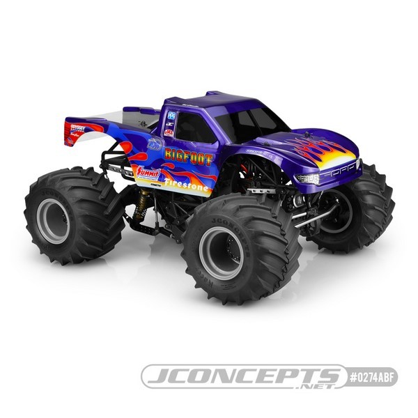 JConcepts 2010 Ford Raptor Angels BIGFOOT Karosserie