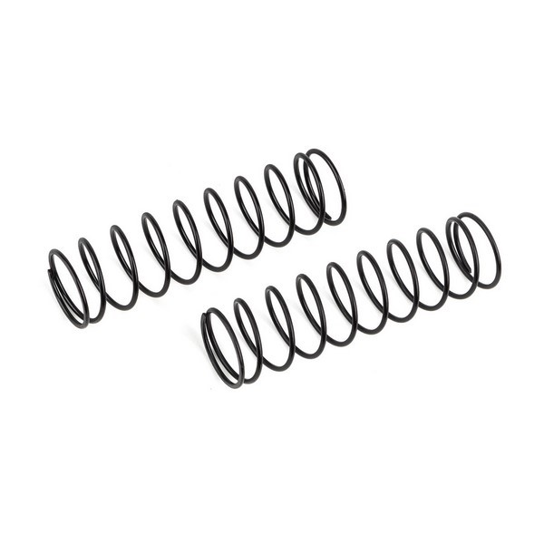 81664 Asso 16mm Rear Springs Schwarz 3.50 lb/in L83 10.25T 1.5D