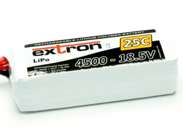 X6426 Extron LiPo Akku Extron X2 4500 - 18,5V (25C