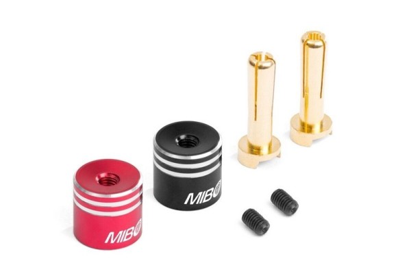 MIBO Heatsink Bullet Plugs 4mm (2)