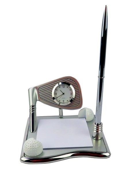 SIVA TOYS Siva Clock Uhr Golf Club - Memo & Pen