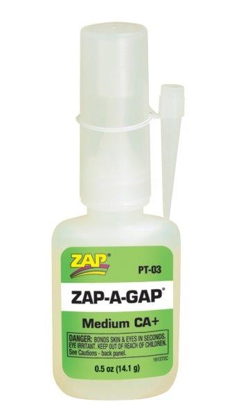 PT-03 Zap-A-Gap CA+ Sekundenkleber 14.1g