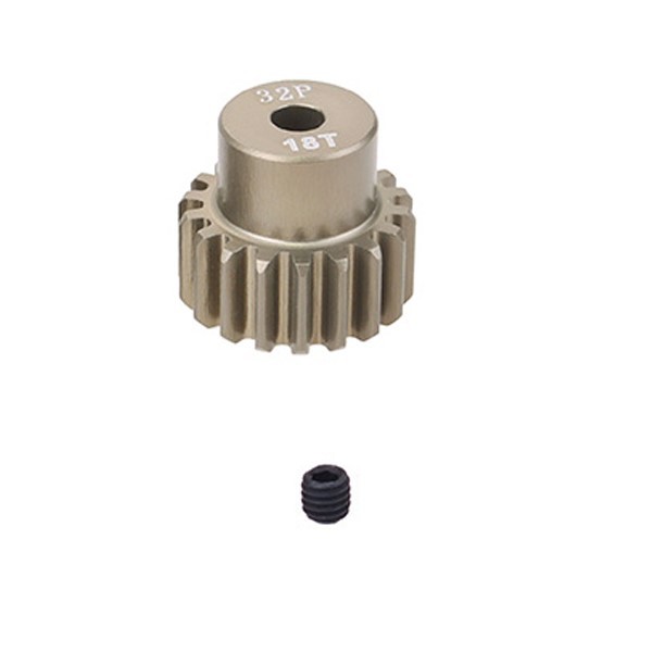 FASTRAX 32DP 20T ALUMINIUM 7075 PINION GEAR