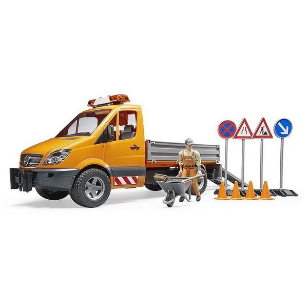 SIVA TOYS BR-MB Sprinter Strassendienst 02677