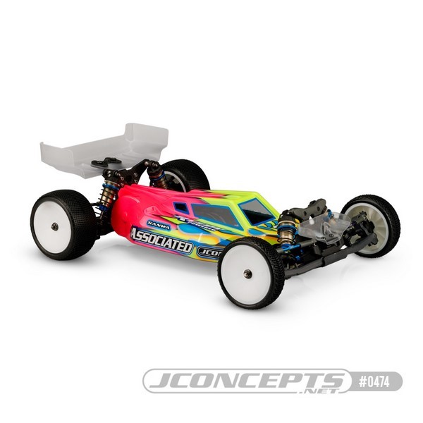 JConcepts S2 - B6.4 B6.4D Karosserie mit carpet turf Heckflügel