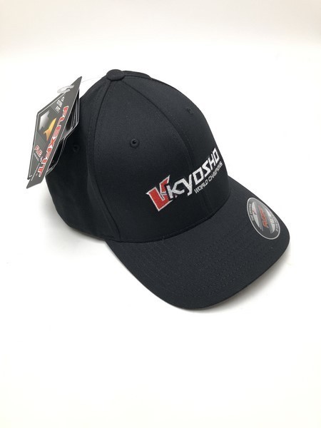 88001BK KYOSHO FLEXFIT CAP L/XL - SCHWARZ