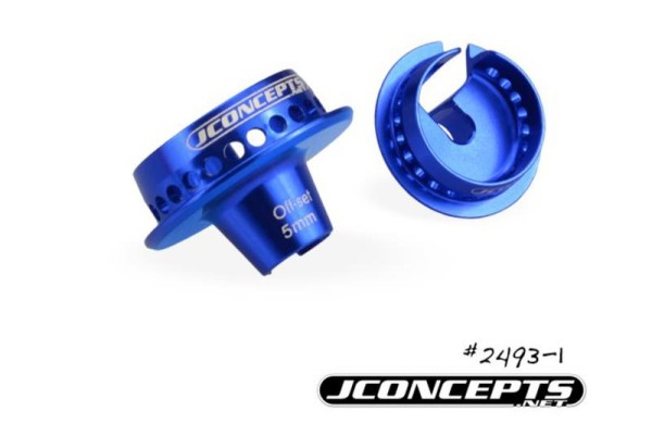J2493-1 Fin 5mm Offset Federteller Blau B6 / B6D
