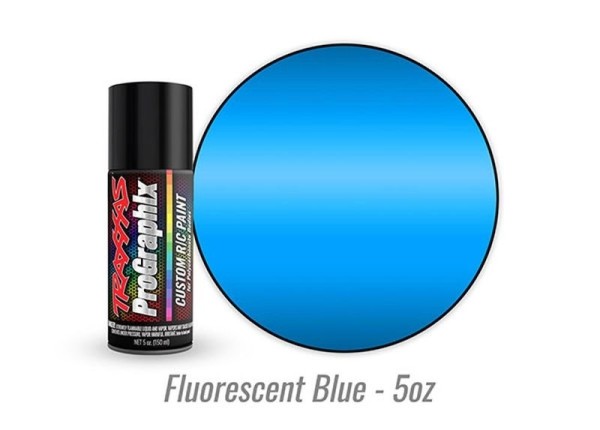 5064 Traxxas Lexan-Spray Fluo. Blau 150ml