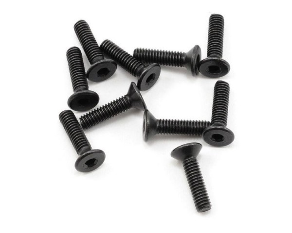 ProTek RC 2.5x10mm Flachkopfschrauben (10)