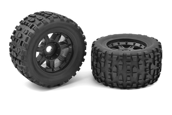 Corally Sketer Grabber Kompletträder Reifen Monster Truck Tires XL4S 17mm