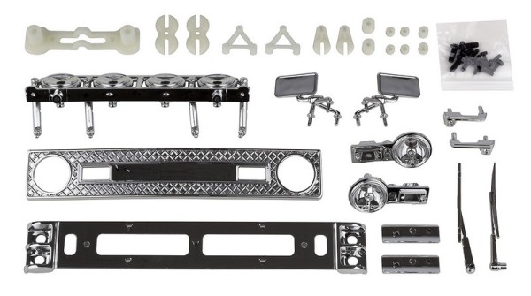 41103 Team Associated MT12 Accessories chrome