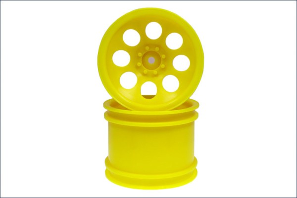 92656 Aero Dish Wheel(Fluorescent Yellow/2pcs)