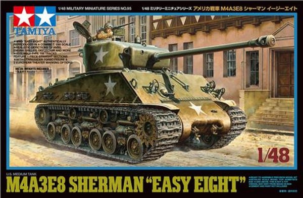 32595 Tamiya US M4A3E8 Sherman Easy Eight