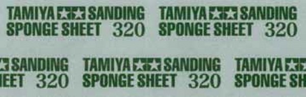 87163 Schleifpapier / Sanding Sponge Nr. 320