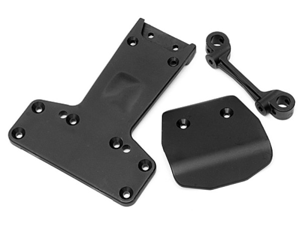 85210 SKID PLATE/REAR CHASSIS SET