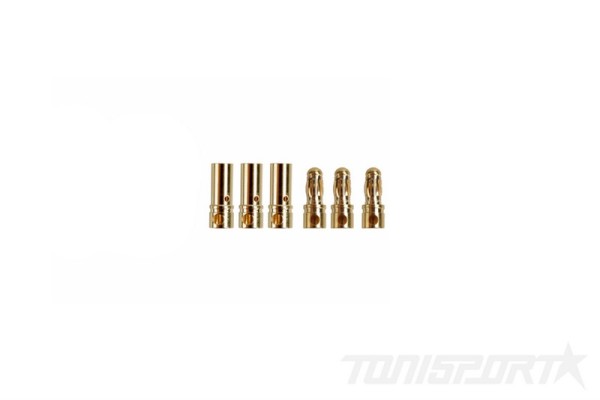 MR33 Brushless Motor Gold Stecker Set 3,5mm (3+3)