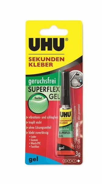 C9199 UHU SUPERFLEX Sekundenkleber / 3 Gramm